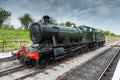 Gloucestershire Warwickshire Steam Railway from Cheltenham Race Course to Broadway Royalty Free Stock Photo
