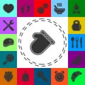 Glove cook cute icon