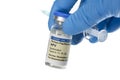 HPV Vaccine And Syringe