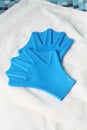 Gloves for aqua aerobics