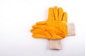 Gloves for work. gloves close up. hand protection Royalty Free Stock Photo