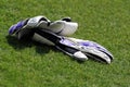 Gloves of the goalkeeper of paok during team practice in Thessal
