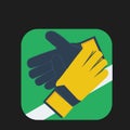 Gloves keeper icon