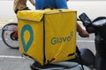 GLOVO DELIVERY FOR KFC AMERICAN FAST FOOD CHAIN