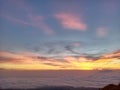 Glow, cloud, sunrise, Indonesia, morning