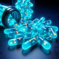 Glow in the Dark Capsules Capsules that glow in the dark, mak