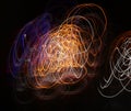 Glow energy wave. lighting effect abstract background picture