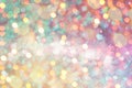 Glow glitter background. Elegant abstract background with bokeh