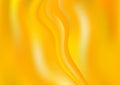 Glowing Amber Color Wave Background Vector