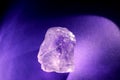 Glowing Amethyst Close Up Royalty Free Stock Photo
