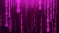 Glowing binary rain computer inside matrix numeric blur background Royalty Free Stock Photo