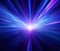 Glowing blue abstract background motion bright background light design energy space effect Royalty Free Stock Photo