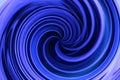 Glowing Blue Spiral Wallpaper