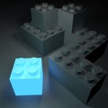 Glowing Building Block