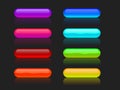 Glowing buttons
