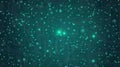 Glowing Circuit Board Network, Data Flow, Tech Background, Abstract Design Royalty Free Stock Photo