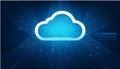 blue cloud Royalty Free Stock Photo