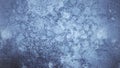 Glowing cold dark blue color grunge abstract background