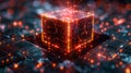 Glowing Cube of Technology