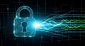 Digital Security and Data Protection Concept Royalty Free Stock Photo