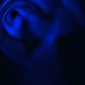 Glowing dramatic deep blue ring. backdrop