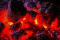 Glowing embers 10603 Royalty Free Stock Photo