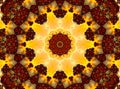 Glowing fiery oriental ornament, image for Buddhist mantra