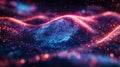 Glowing Fingerprint Waves