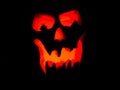 Glowing Ghoulish Pumpkin Grin