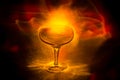 Glowing Goblet of Power Royalty Free Stock Photo