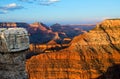 Glowing Grand Canyon Sunset Royalty Free Stock Photo
