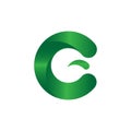 The Glowing Green C Logo