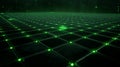Glowing green circuitry, exploring the complex world of advanced technology, electronics, and digital innovation Royalty Free Stock Photo
