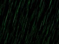 Glowing Green Lines composed with black backgrounds Royalty Free Stock Photo