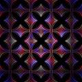 glowing imperial glass kaleidoscope square royal glow fractal regal pattern art