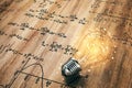 Idea and algorithm concept Royalty Free Stock Photo