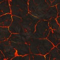 Glowing lava texture