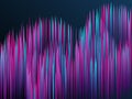 Glowing lines falling abstract big data concept tech vector background. Royalty Free Stock Photo