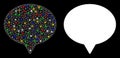 Flare Mesh Carcass Hint Icon with Flare Spots
