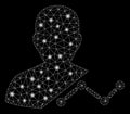 Glowing Mesh Network User Analytics with Light Spots