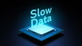 Understanding the Impact of Slow Data on System Performance and Optimization Strategies Royalty Free Stock Photo