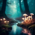 Glowing Mushrooms: Secrets of the Dark Forest