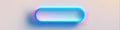 Glowing Neon Button Design with Gradient Background Royalty Free Stock Photo