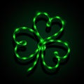 Glowing neon sign - Shamrock