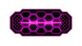Glowing Pink Hexagonal Circuit Board, Tech Background, vector design Generative AI Royalty Free Stock Photo