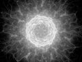 Glowing plmasa torus in space Royalty Free Stock Photo