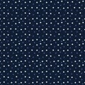 Glowing Polka Dot Texture Seamless Vector Pattern. Scattered Drawn Starry Sky