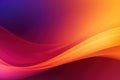 Dynamic color gradient: glowing purple, red, yellow, orange, and black abstract banner, poster, or cover design Royalty Free Stock Photo