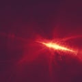 Glowing red curved lines over dark Abstract Background space universe. Illustration Royalty Free Stock Photo