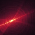 Glowing red curved lines over dark Abstract Background space universe. Illustration Royalty Free Stock Photo